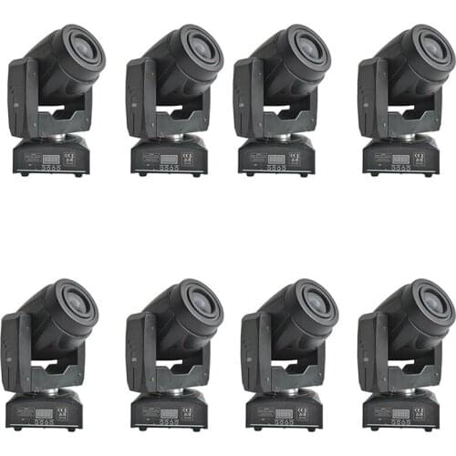 8pcs Hot sale DMX mini gobo moving head 60W Led Moving Head Gobos Spot Dj Disco Lighting nightclub led light for party show hall
