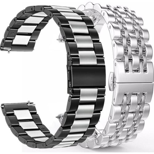 2 Pack 22mm bands for Samsung Galaxy Watch 46mm Galaxy Gear S3 huawei gt2e Bracelet 20mm pulseira for Active 2 TicWatch E strap