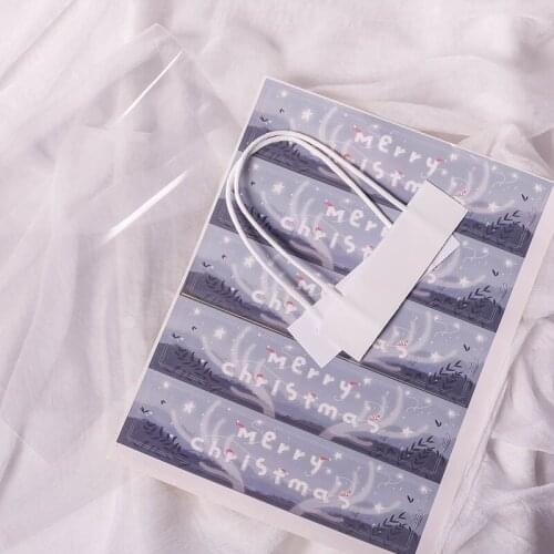 Christmas Goods Gifts for the New Year Gift Flower Box Valentines Day Plastic Bags Birthday Party Favors Wedding Eco Friendly