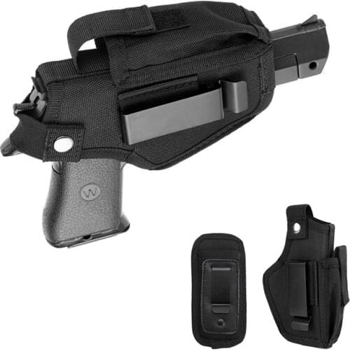 Universal Tactical Pistol Glock Holster Airsoft Molle Pistol Holster Waist Case Glock Gun Waistband Bag Hunting Accessory Right