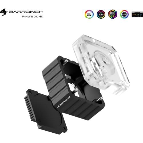 Barrowch DDC series water pump special modified heat dissipation kit combo set FBDCHK