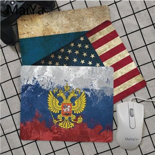 Babaite Top Quality American Russian Flag Unique Desktop Pad Game Mousepad Top Selling Wholesale Gaming Pad mouse