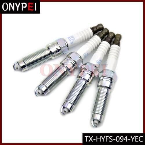 4x Iridium HYFS-094-YEC ILZNAR8A7G Spark Plug SP-538-A ILZNAR8A7G HYFS094YEC fit Escape Fusion 1.5 Focus Galaxy