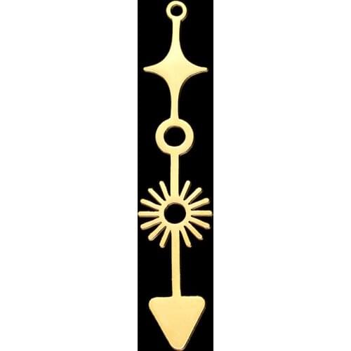 5pcs/lot 100% Stainless Steel 42mm Arrow DIY Earring Pendant Charm Wholesale Top Quality Pendants Finding Supplies Never Fade