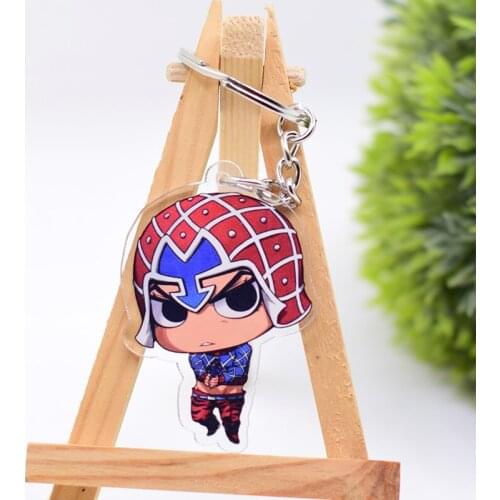 JoJos Bizarre Adventure Keychain Hot Anime Keyring WL0470