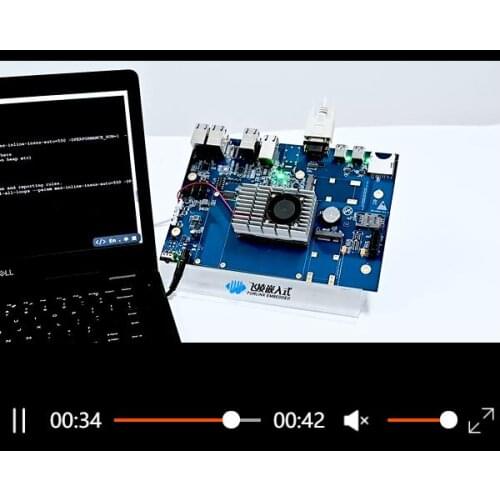 For LS1043A development board LS1043 series industrial control board 5G Gigabit gateway USB3.0 industrial Gigabit Feiling