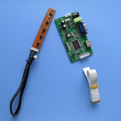 For NV156FHM-N47 KIT VGA 30Pin Controller board monitor DRIVER 15.6" SCREEN display LED EDP 1920X1080 LCD DIY EDP