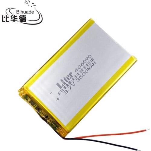 Good Qulity 3.7V,3500mAH 406090 Polymer lithium ion / Li-ion battery for tablet pc BANK,GPS,mp3,mp4