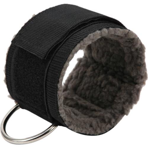 D‑Ring Ankle Straps Wear‑resistant Ankle Straps Functional Trainers for Training Hip Abductors Cable Machine Training Use