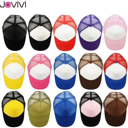 Jovivi 1 pc Sport Baseball Golf Mesh Cap Rapper Trucker Snap Back Hat Spring Autumn Breathable Hat Unisex Caps Outdoor Hats