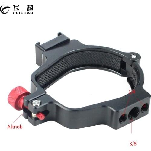 Gimbal Extension Clip Mount Mic Light Monitor 1/4 Adapter for DJI Ronin S /RONIN SC Crane 2 Smooth 4 SPG2 G6 Plus Stabilizer