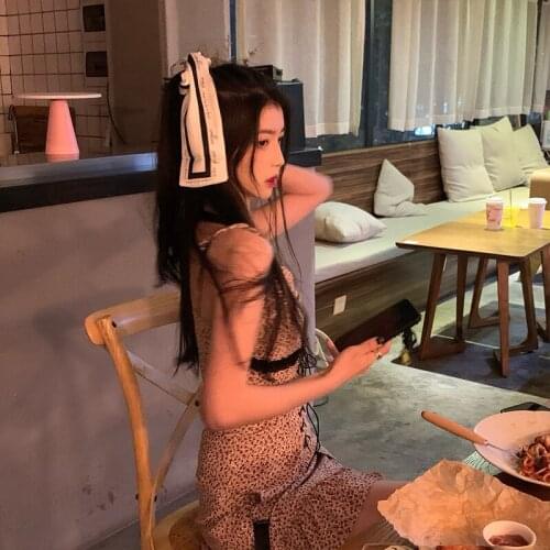 Summer V-neck Mini Floral Dress Women Slim Elegant Club Dress Sexy Party Dress Female Bandage Office Lady Korean Dress