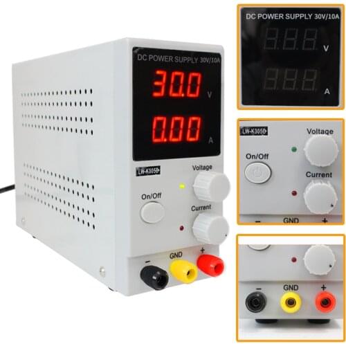 LW-K3010D Adjustable DC power supply 0~30V 0~10A ,110V/220V, Switching Power supply Voltage Regulators
