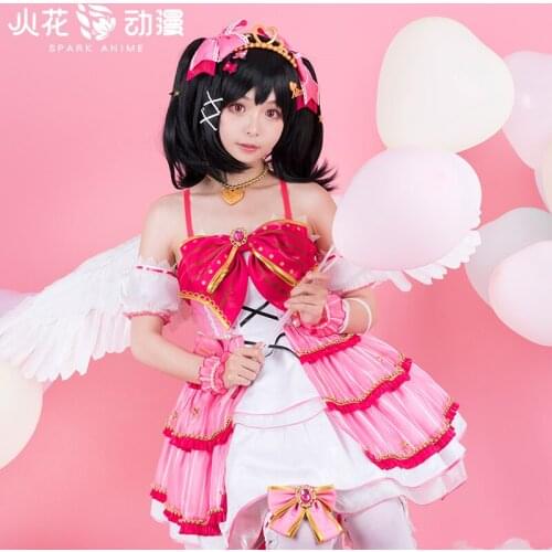 Anime Love Live All Star Little Angel Nico Yazawa Lolita Dress Cosplay Costume Halloween Lovelive Dress