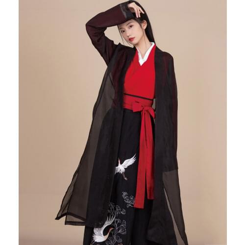 Hanfu Dress Chinese Folk Dance Clothes Tang Dynasty Ancient Costumes Classical Swordsman Clothing Fairy Cosplay Costume SL5268