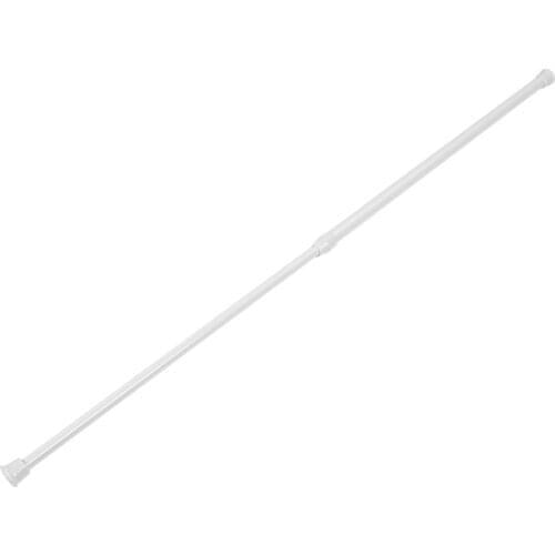 Spring Loaded Extendable Telescopic Net Voile Tension Curtain Rail Pole Rod Rods