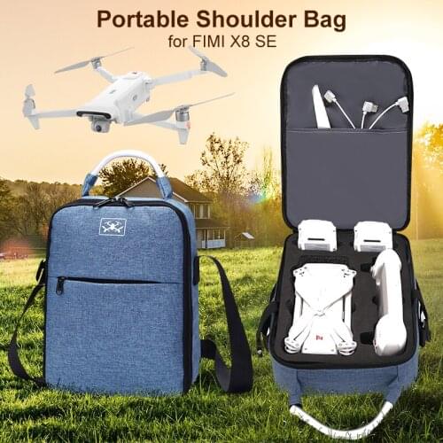 Storage Bag Travel Case Carring Shoulder Bag For Xiaomi FIMI X8 SE Portable Handle Carrying Case Bag Comfortable Fimi X8 Se Bag