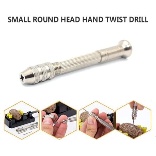 Twist Braid Pin Vise Mini Double Ended Pin Vise For Craft & Jewelry Making Tool Wire Decor 0.3-3.2mm Woodworking Tools