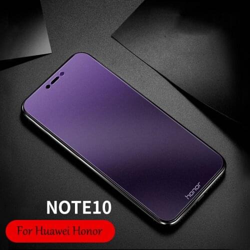 Screen Protector for Huawei Honor Note 10 Honor 10 Lite Full Cover Anti-blue Matte Frosted Film Anti Fingerprints Tempered Glass