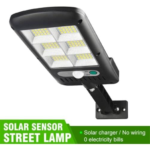 New 1PC LED Solar Outdoor Waterproof Solar Garden Light Security Lighting Wall Lamp Human Induction Light For Courtyard Garden