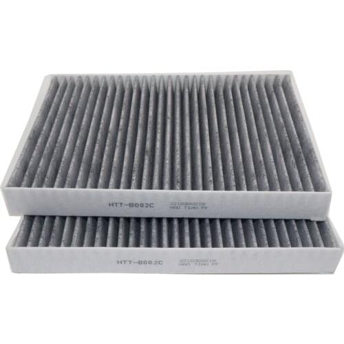 2Pcs Car Cabin Air Filters For MERCEDES-BENZ CL500(C216 2006-2013) 5.5L 2218300718 CUK2722-2