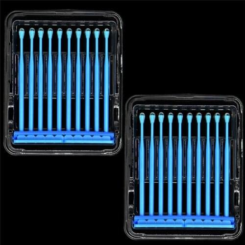 20pcs/box Dental Applicator Sticks Adhesive Tip for Tooth Crown Porcelain Veneer Disposable Brush Applicator Dental Material