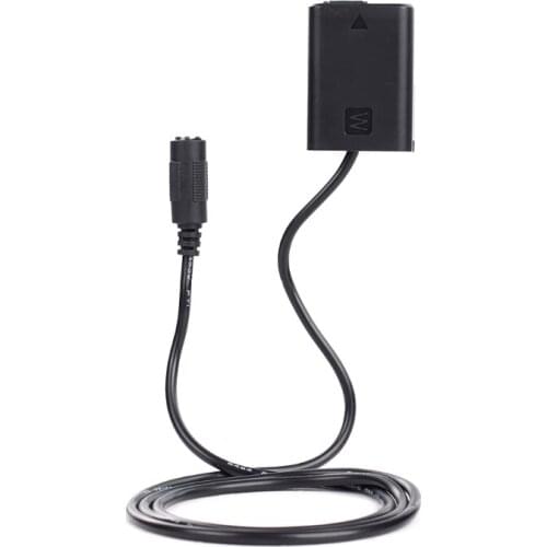 5.5x2.1mm to NP-FW50 Battery DC Coupler for -Sony A7R, A7, A7S, A7S Ii, A5000