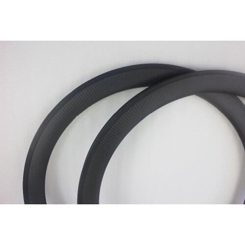 50mm tubular road bike carbon fiber rims 3K Twill matte finish super light front 20 rear 24 holes FOR 50T racing bicycle wheels