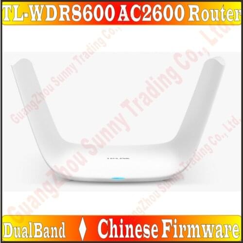 Chin-Firmware, 8 Antennas TP-LINK TL WDR8600 Wireless Router 802.11AC 2600Mbps Dual Band Gigabit AC2600 Huge WiFi 2*USB3.0 prom