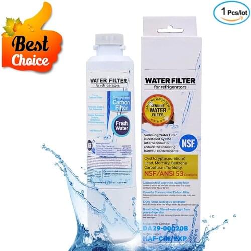 DA29-00020B Water Filter Replacement for Samsung DA29-00020B-1, DA97 08006A-1, Haf-Cin, RF4267HARS, RF28HMEDBSR, (1 Pack)