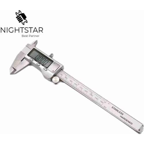 6Inch 150mm Stainless Steel Electronic Digital Vernier Caliper Micrometer Measuring R