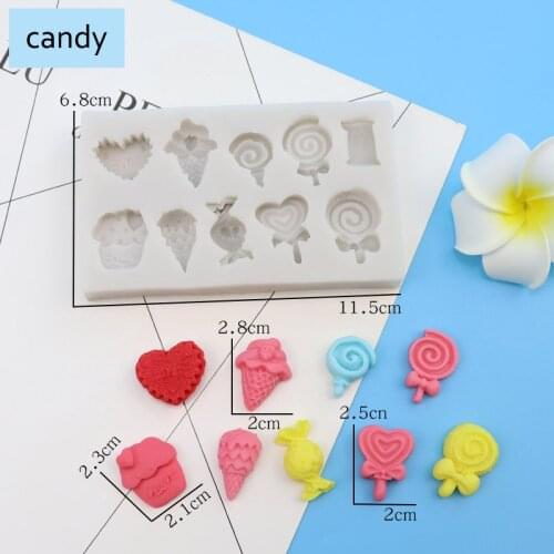 Fondant 3D Silicone Mold Tools For Cakes Chocolate Candy Cake Decorating Baking Tool Baking Pastry and Bakery Accessories