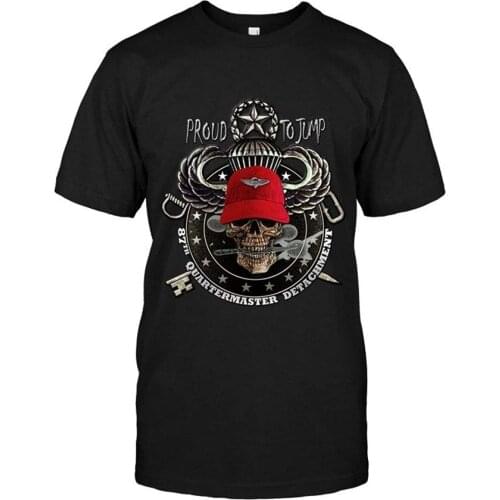 Nultat 87TH-QM-DET-Airborne-Army-Tshirt