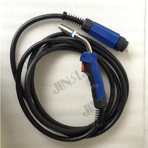 MB 25AK CO2 Binzel Type MIG Torch 5M Cable and Euro Connector