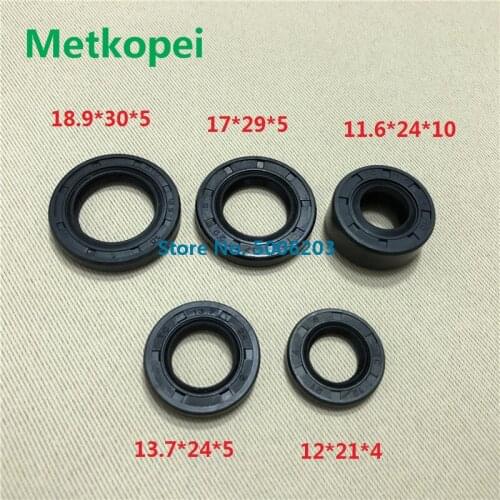 ATV motorcycle JH70 ATC70 CRF70 C70 CT70 JD100 JH100 full complete engine oil seal rubber gear shaft seal for Jialing 70cc JH70