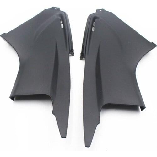 Motorcycle Black Upper Dash Air Tube Cover Fairing Cowl For Yamaha YZF-R6 2003-2005