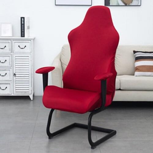 Washable Chair Cover Comfortable Seat Spandex Computer Gaming Armchairs