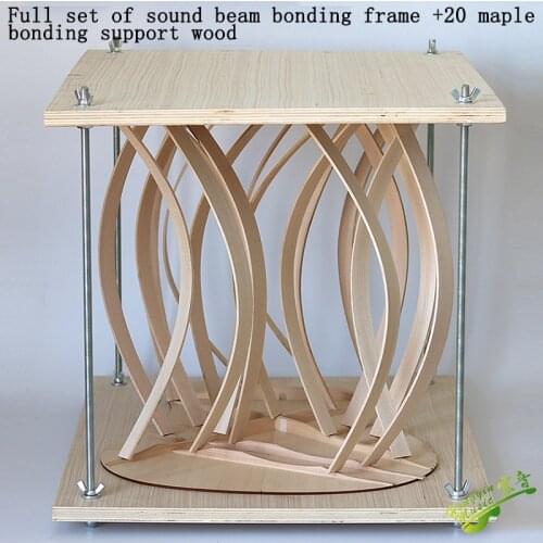 Guitar beam bonding rack with spring retractable support column Handcraft studio DIY guitar tools