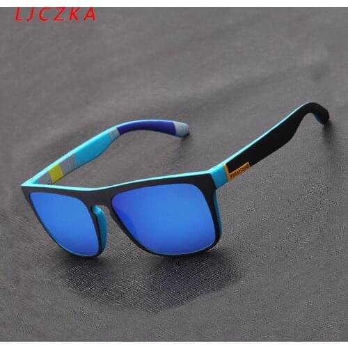 Brand Design Polarized Sunglasses For Men Driver Shades Male Vintage Square Sun Glasses Men Classic Mirror Summer UV400 Oculos