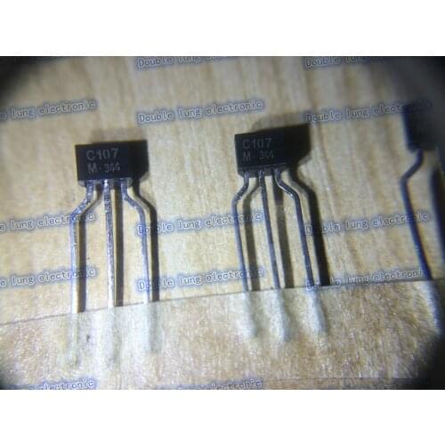 10PCS/LOT KRC107M KRC107 C107M C107 TO92S EPITAXIAL PLANAR PNP TRANSISTOR (SWITCHING, INTERFACE CIRCUIT AND DRIVER CIRCUIT)