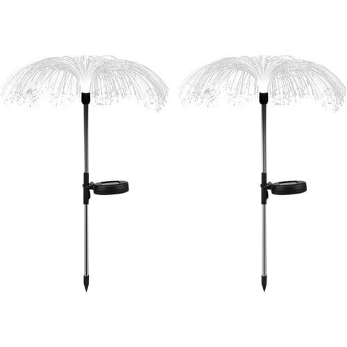 2/4pcs Jellyfish Solar Garden Lights For Outdoor Solar Lamp Decors For Yard Patio Decorative Lawn Landscape Lamp For Roadside