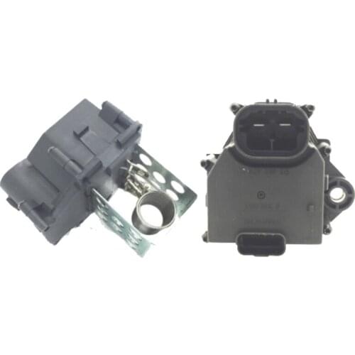 2 PCS Aluminum ABS Blower Motor Resistor Part Heater Blower Fan Resistor For Citroen Berlingo C1 C4 Xsara Picasso 9649247680