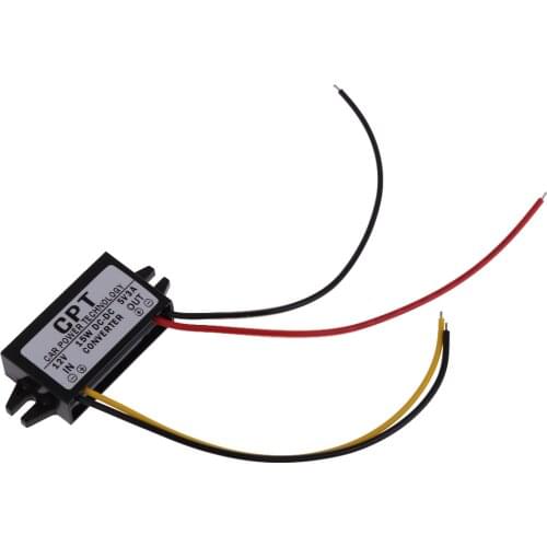 DC 12V to DC 5V 3A 15W Auto Car Power Converter Regulator Adapter For Car DVR GPS Navi Vehicle Electronics Power Supply