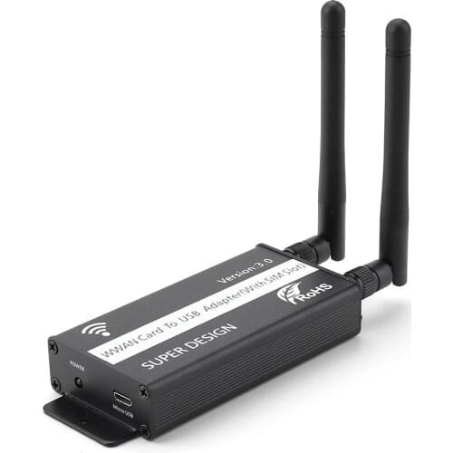 PCI-E PCI-Express to USB Adapter with SIM Card Slot for WWAN/LTE Module For Bitcoin Litecoin For BTC Mining