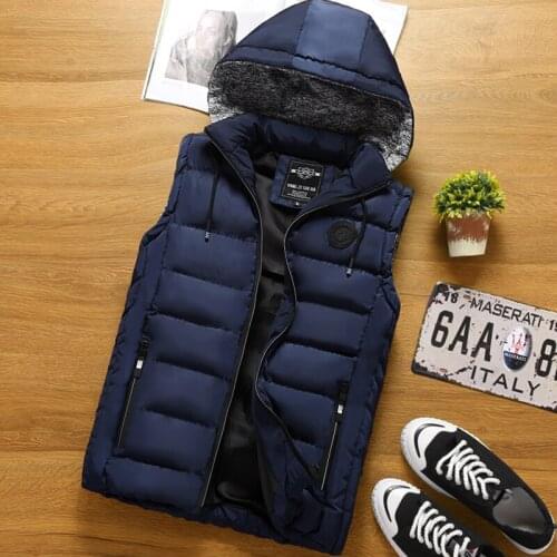 AEMAPE Hooded Vests For Men