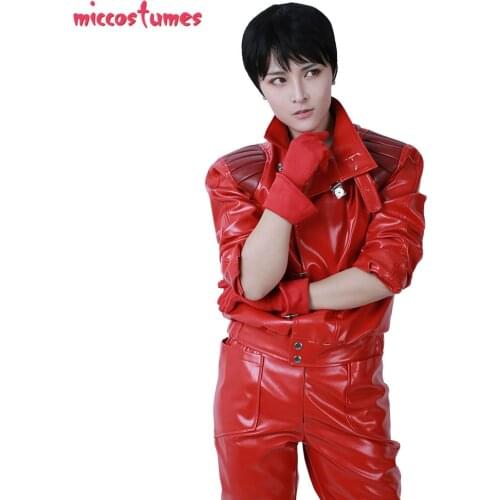 Akira Cosplay Shotaro Kaneda Cosplay Motorcycle Clothing Jacket Halloween Fancy Outfit
