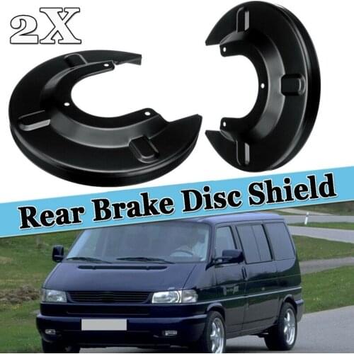 AU05 -2X Car Rear Brake Disc Dust Shield Splash Guard Covers For- T4 Transporter 1996-2003 Brake Disc Dust Guard Cover Trim