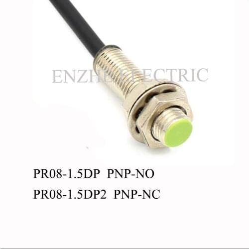 Autonics Approach switch PR08-1.5 M8 PNP NO/NC DC12-24(6-36)V screen shield type set distance 0-1.2mm Sensors autonics series