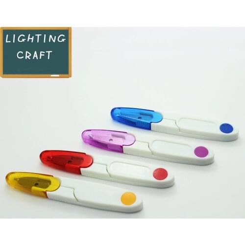 Safe Protected Trimming Cutting Quick Clip Scissors For Diy Craft Handmade Project