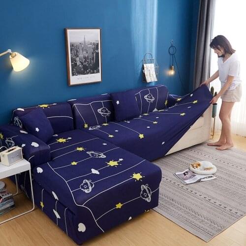 Star Outer Space Sofa Cover For Living Room